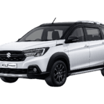 Suzuki XL7 putih dari Traveego Bandung Rent Car untuk layanan sewa mobil dengan sopir di Bandung