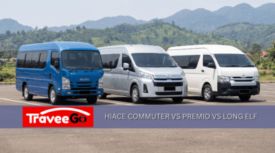 Perbandingan Hiace Commuter, Hiace Premio, dan Long Elf – Traveego