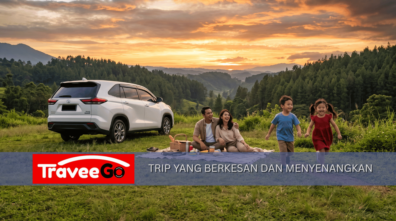 Liburan santai di Bandung bersama Traveego – keluarga bahagia di alam bandung