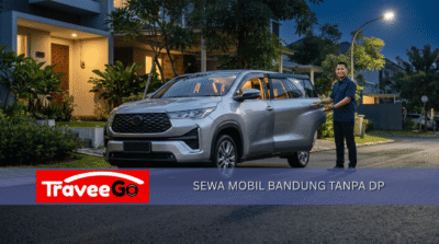 Sewa mobil Bandung tanpa DP dengan Toyota innova silver siap menjemput pelanggan