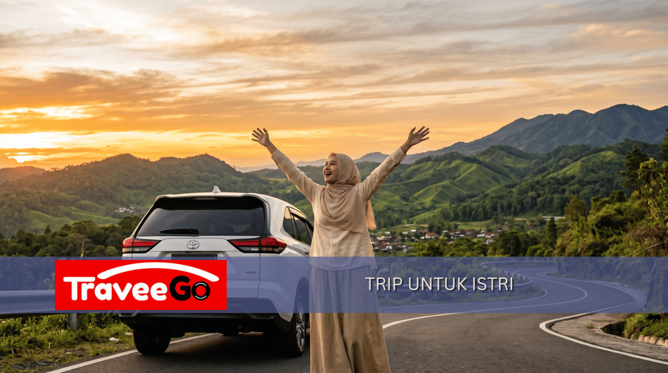 Trip untuk istri – wanita menikmati kebebasan di senja Bandung bersama Traveego