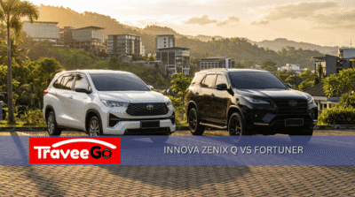 Perbandingan Innova Zenix Q dan Fortuner untuk sewa mobil Bandung – Traveego